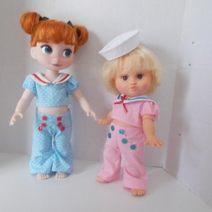 Ship Ahoy, PDF Sewing pattern, Doll Clothes, 13 inch doll, Galoob Baby Face, Animator, Meadow Mae, Instant Download, Doll Clothing image 7