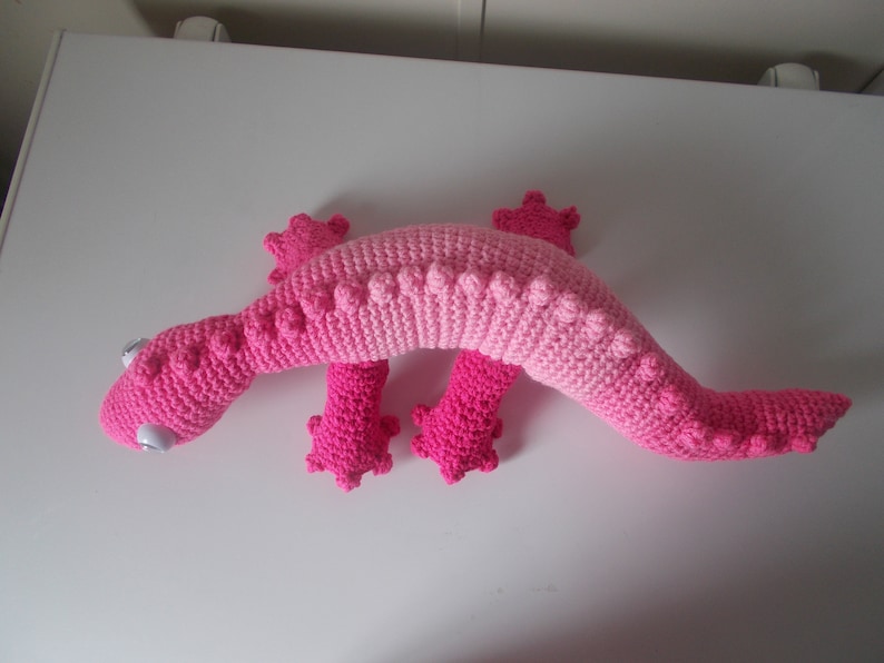 Silly the Salamander Crochet Amigurumi PDF Digital Download Pattern image 5
