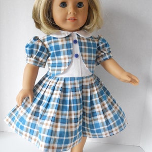 Lalki inspirowane stylem vintage Elizabeth z lat 40. XX wieku Ubrania do szycia Ubrania PDF do pobrania cyfrowego zdjęcie 2