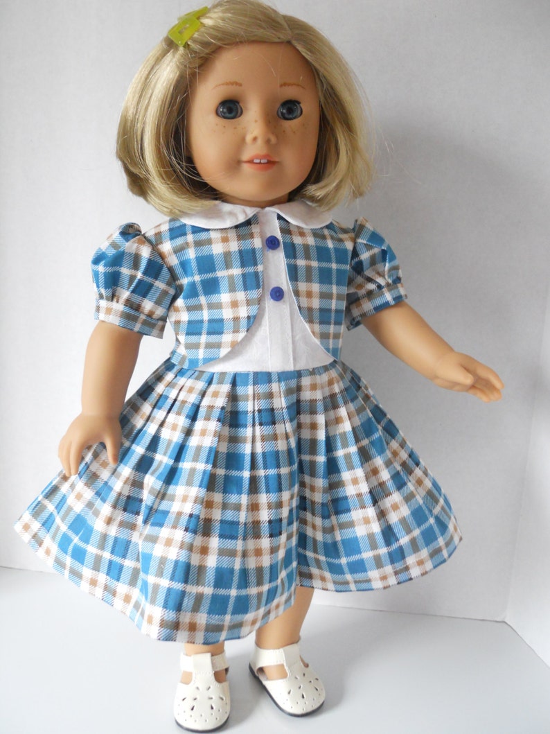 Lalki inspirowane stylem vintage Elizabeth z lat 40. XX wieku Ubrania do szycia Ubrania PDF do pobrania cyfrowego zdjęcie 2
