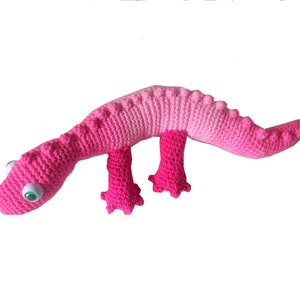 Silly the Salamander Crochet Amigurumi PDF Digital Download Pattern image 7