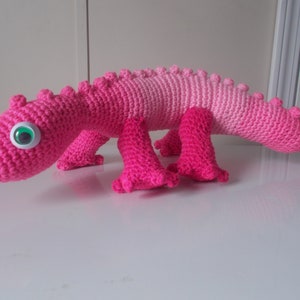 Silly the Salamander Crochet Amigurumi PDF Digital Download Pattern image 3