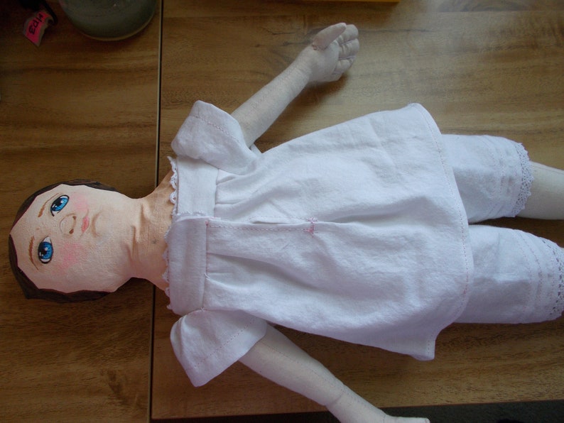 Izannah Walker 16 Inch Cloth Doll Izabelle Eveline PDF Instant Download Sewing Pattern Doll Wardrobe Bonnet Shoes Corset image 5