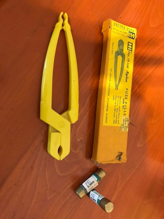 Vintage Glass Fuse Puller For Car Home Diy Use