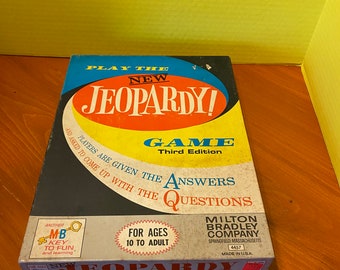 Vintage Jeopardy 2nd Edition 1986 Jeopardy Game Game Based - Etsy