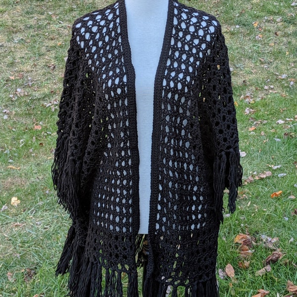 Crochet Kimono Etsy