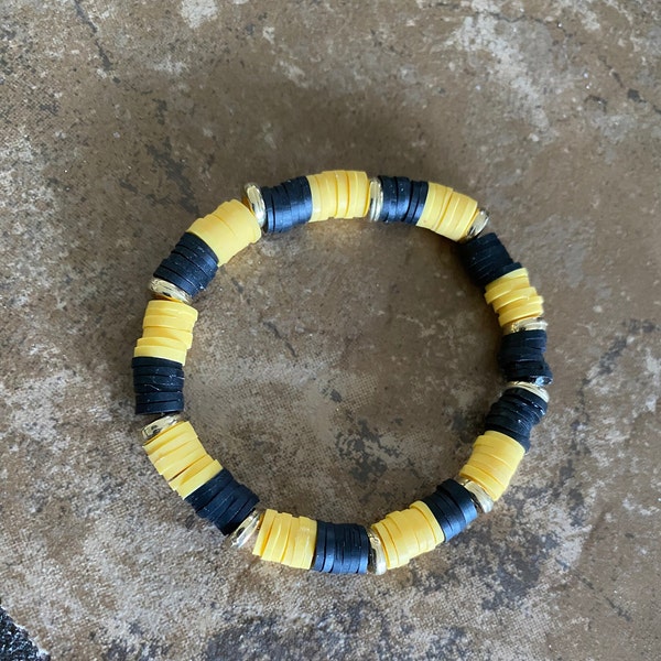 Black and gold bracelet