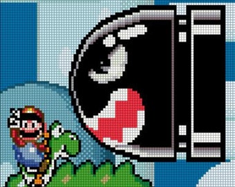 Super Mario World Bullet Bill - Etsy