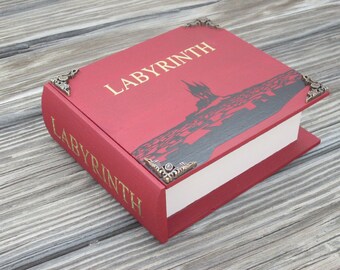 The Labyrinth Sarah S Book Replica Leatherbound Etsy
