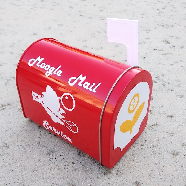 Final Fantasy inspired Moogle Mail small Mailbox decoration