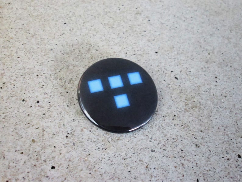 TRON Legacy inspired button set image 3