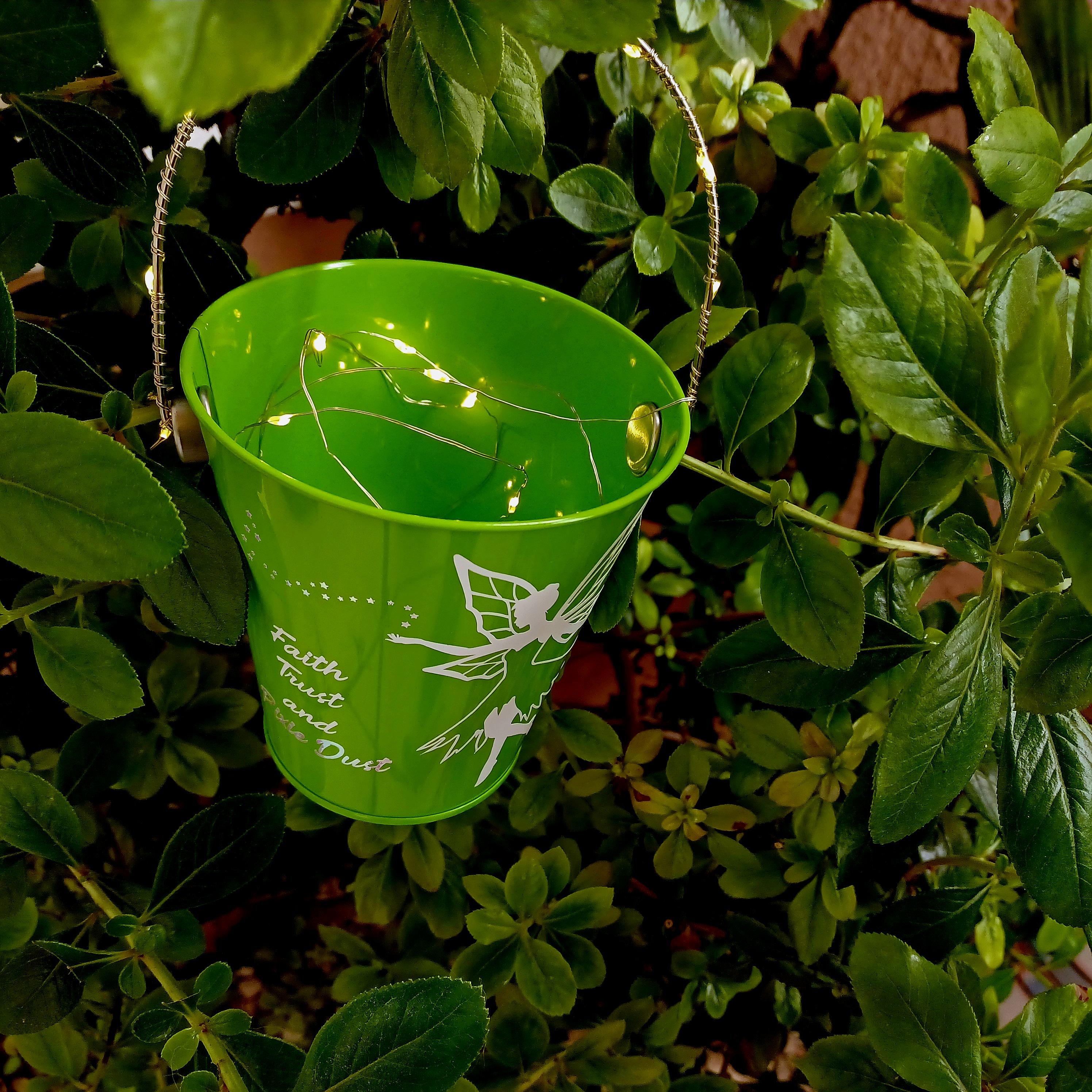 Light-up Fairy Pixie Dust Tin Bucket Decoration / Decor - Etsy