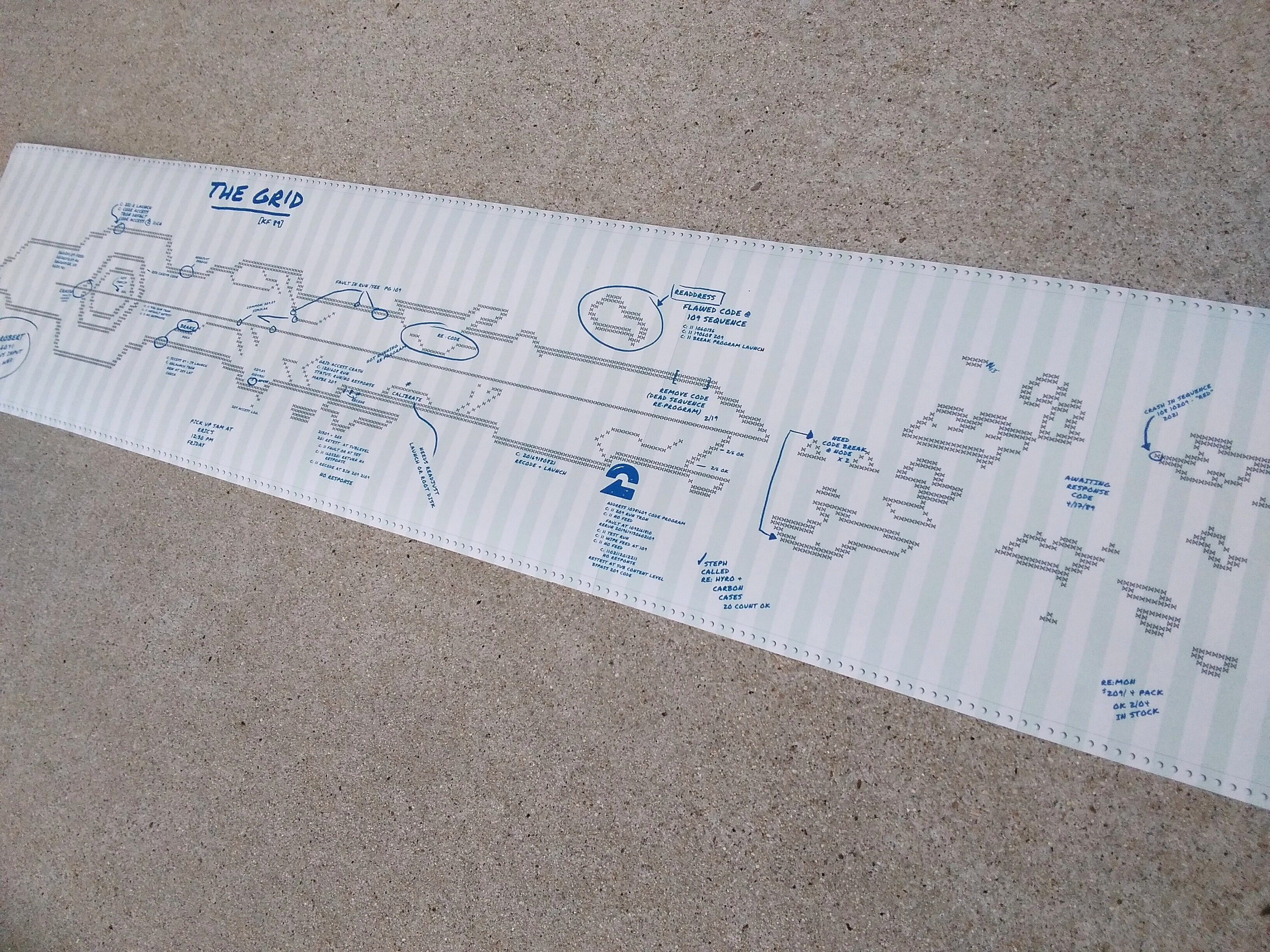 TRON Legacy DOT Matrix Grid Map - Etsy Israel