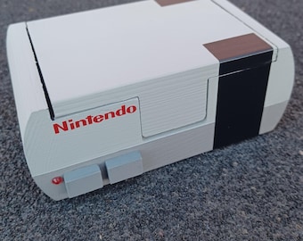 Nintendo Entertainment System (NES) game console facsimile (miniature) trinket / jewelry box, dice holder, etc.