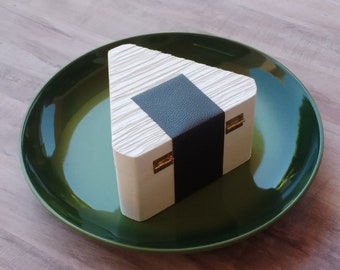 Onigiri - Triangle Rice Ball - inspired Trinket / Jewelry Box