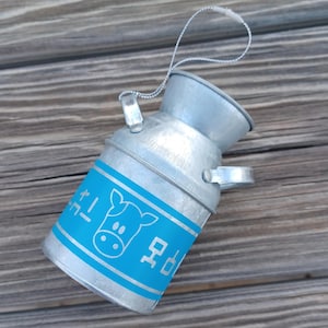 Legend of Zelda inspired Lon Lon Milk jug ornament