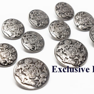Silver Buttons Supplier, Silver Buttons Exporter India