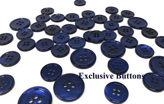 Blazer MOP Ocean Blue Mother Of Pearl Buttons Set or Sportcoat For Suit