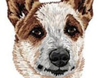 Australian Cattle Dog, Red Heeler, Blue Heeler Embroidered Patches, Ball Caps, Beanies Free USA Shipping