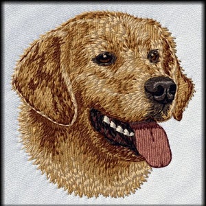 Golden Retriever Embroidered Patches