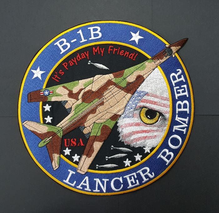 その他 USAF B-1 40th Anniversary Patch その他 USAF B-1 40th Anniversary Patch その他 USAF B-1 40th