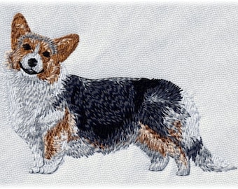 Cardigan Welsh Corgi Dog Embroidered Patch
