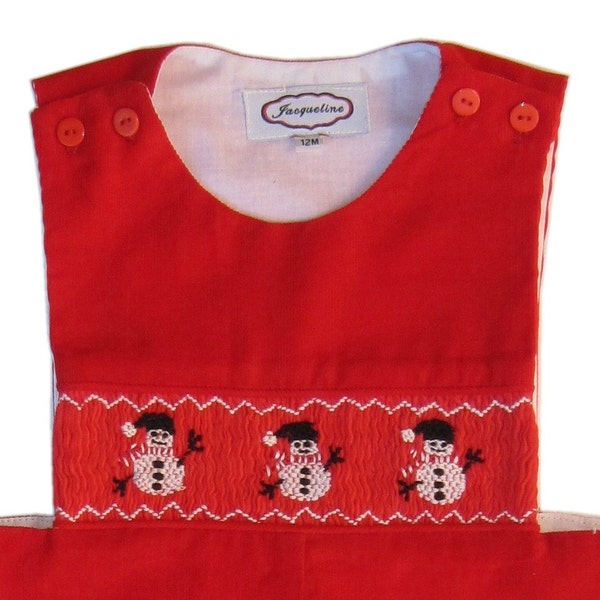 Snowman Smock Jon Jon main image 1