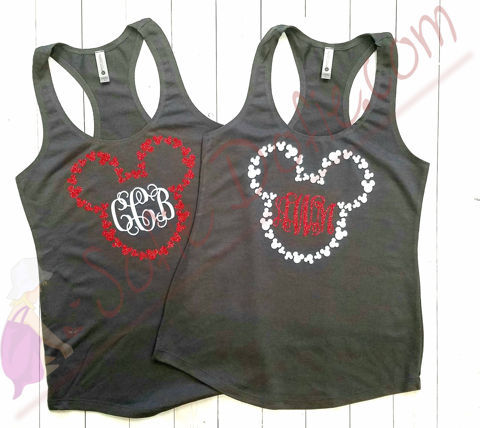 Disney Shirt Disney Tank Top Mickey Shirt Personalized Tank Etsy