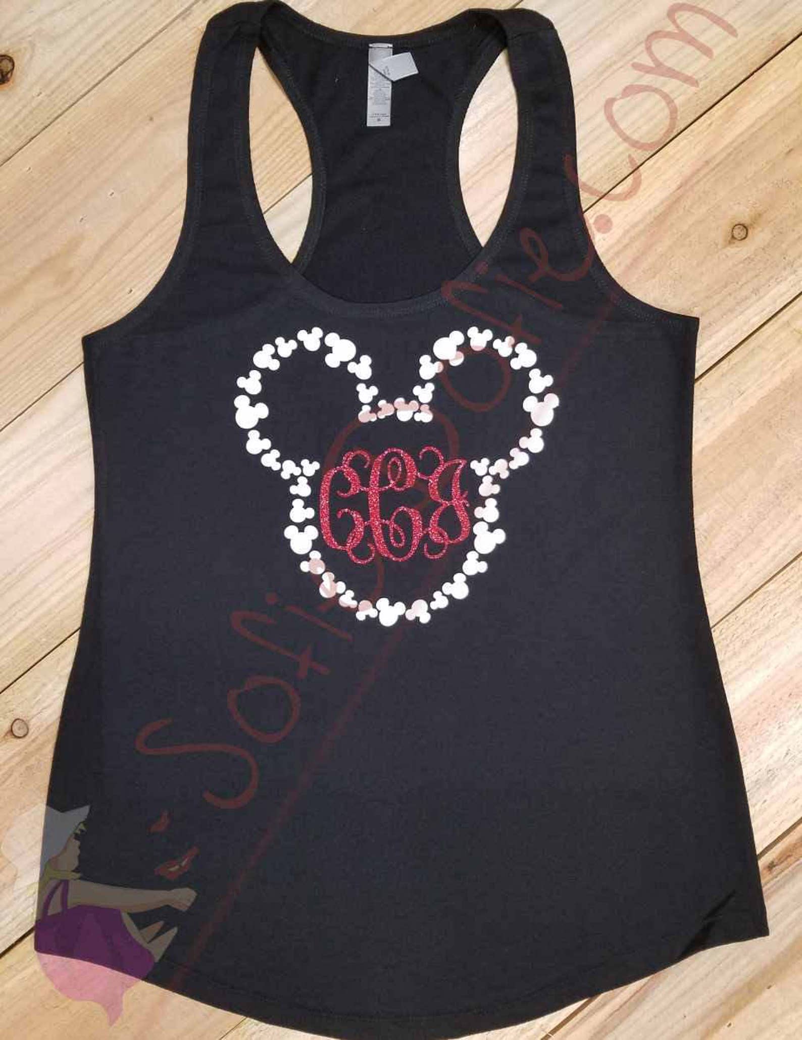 Disney Shirt Disney Tank Top Mickey Shirt Personalized Tank Etsy