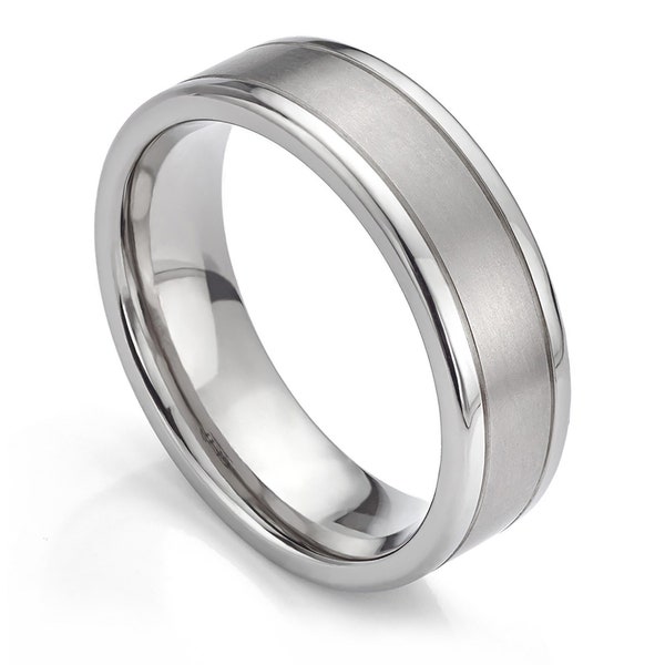 Titanium Ashes Ring - Memorial Ring - Ashes Ring - Cremation Ring - Memorial Jewellery - Ashes Inlaid Jewellery - Ashes Inlaid Ring