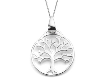 Tree of Life Necklace - Tree of Life Jewellery - Silver Tree of Life Necklace - Tree of Life - Tree of Life Pendant - Silver Necklace