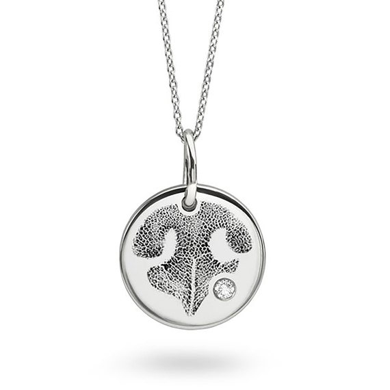 Pet nose shop print necklace