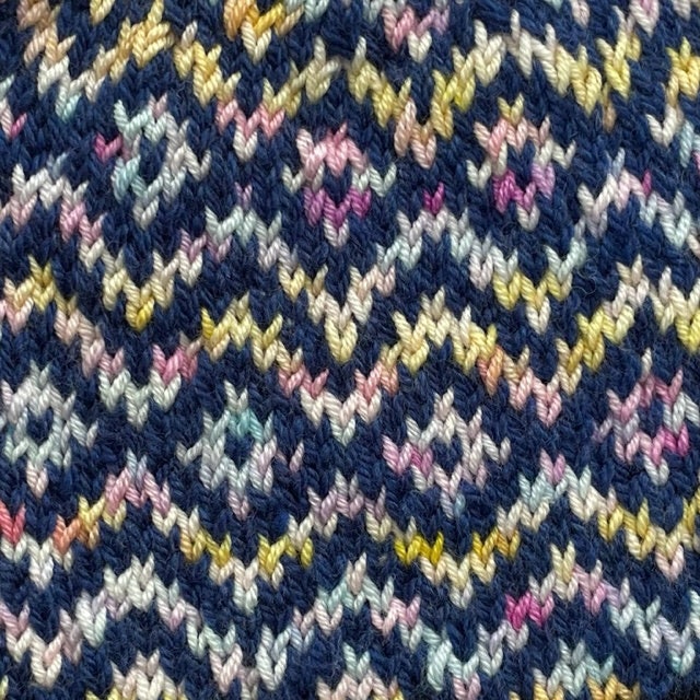 Kismet Hat - Worsted Weight Hat in Stranded Colorwork Knitting Pattern ...