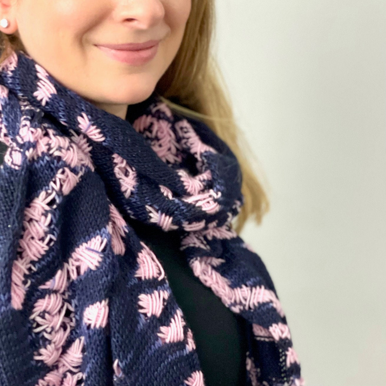 Self-Striping Scarf - The Cookie Snob