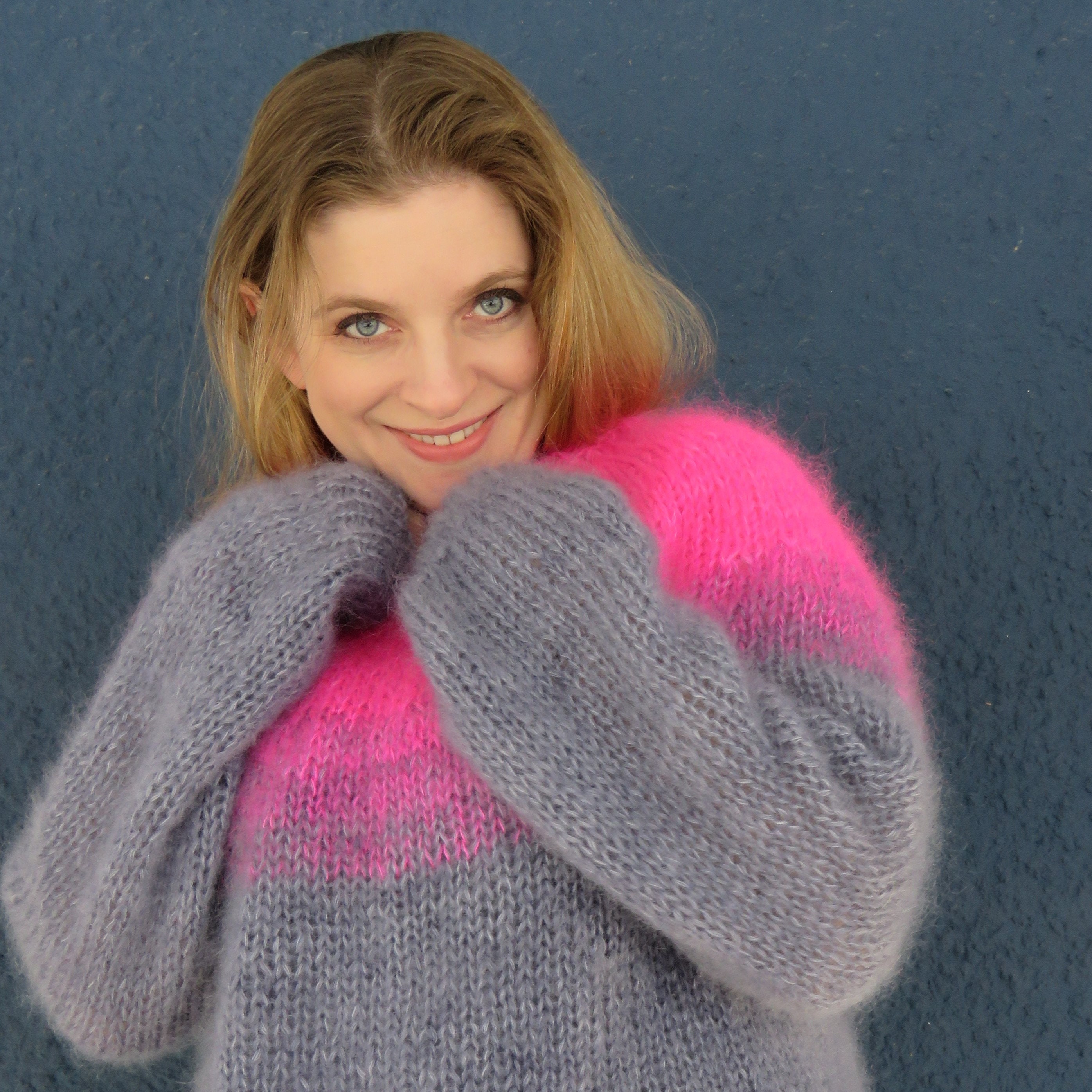 【ADR】Wool pile Reversible Knit Pullover Rin Pullover – Wool and Company