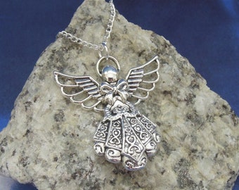 Collar de ángel - Ángel de la guarda - Colgante de ángel de la guarda - Amuleto de ángel