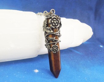 Tiger's Eye Keyring - Protection Amulet - Courage - Tiger's Eye Key Chain