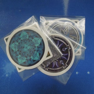 Pentagramstickers - pentagramstickers - heksenstickers