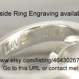 Hawaiian ring, Hawaiian jewelry, Wedding band, Hawaiian flower ring , Wide silver band, Hawaiian pair ring, 925 handmade ring, Solid silver image 7