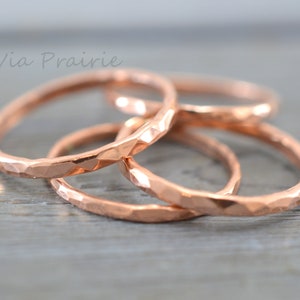 Hammered Bright Copper Ring, Thin Arthritis Ring, Arthritis relief, Environmentalist, Boho Hippie Tribe antique jewelry, Pure raw copper