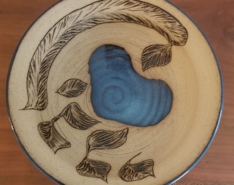 Hebrew Blessing and Mindfulness Bowl: “Hinneni!" made by Mother and Daughter Nina Gordon & Sonia Gordon-Walinsky