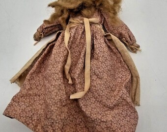 Fannie Turgeon Reproduction Doll Signed Donna Gilbert 1999 Inches