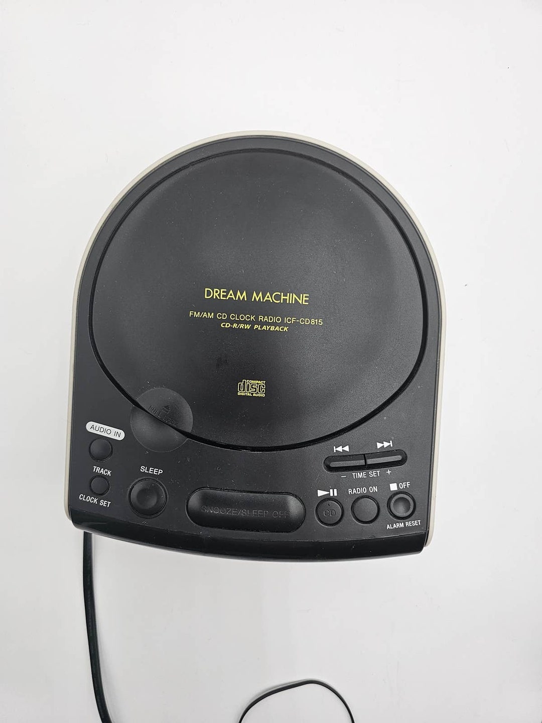 Vintage Sony Dream Machine CD Clock Radio Etsy