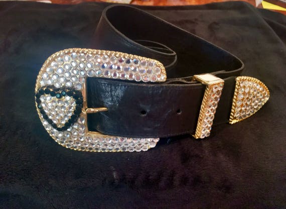 Michael Morrison Rhinestone Belt