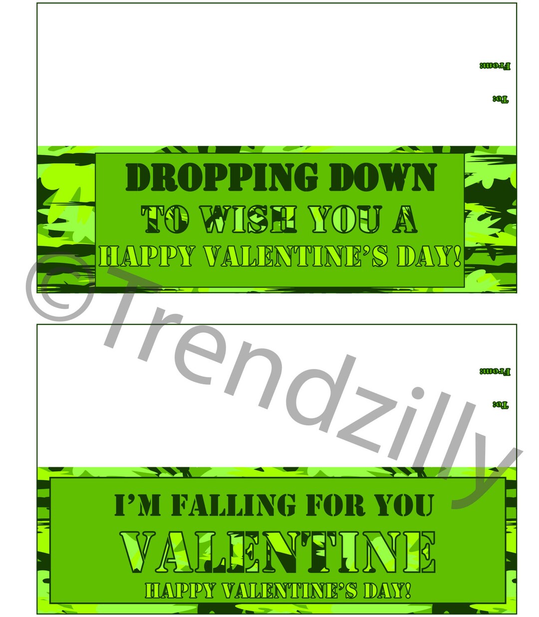 Paratrooper Bag Topper Valentine Valentine's Day Boy - Etsy