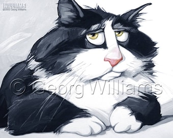 Pet Portrait Giclee Print "Floyd"