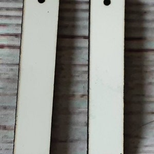Bar Unisub sublimation earring blanks