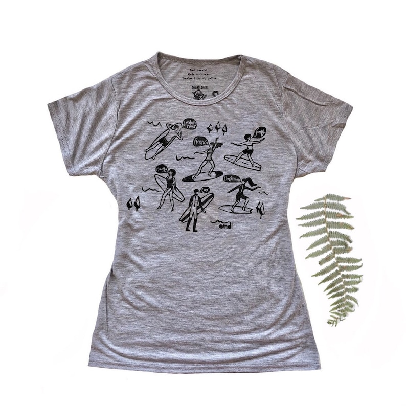 Coastal Surf Bamboo and Organic Cotton T-Shirt
