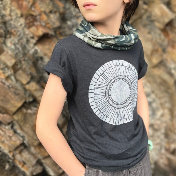 T-shirt enfant Solskinn en bambou et coton biologique