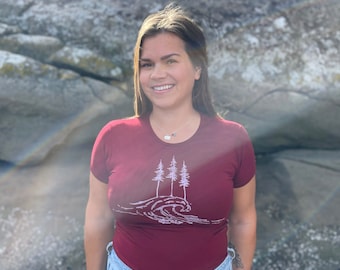 Coastal Flow Bamboo and Organic T-Shirt